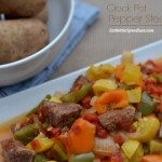 Crock Pot Pepper Steak