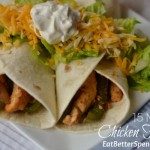 Chicken Fajitas you can make in just 15 minutes. It's a kid-friendly meal that will help you stick to a food budget.