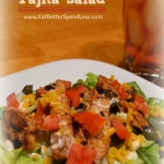 Fajita Salad-Quick, easy, and healthy!