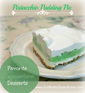 Pistachio Pudding Pie