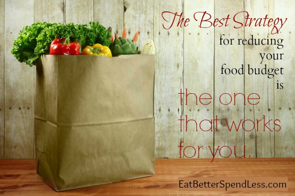 The Great Grocery Budget Battle: Choose Your Weapon--A series on finding the money saving strategies that work for you and your family. www.eatbetterspendless.com