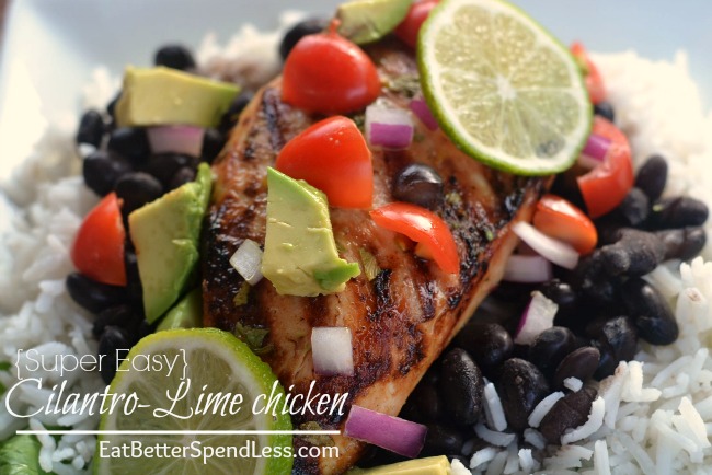 My whole family loved this  Cilantro-Lime Chicken. I loved how easy it was and how delicious and healthy it is. It's going on our list of family-favorites .